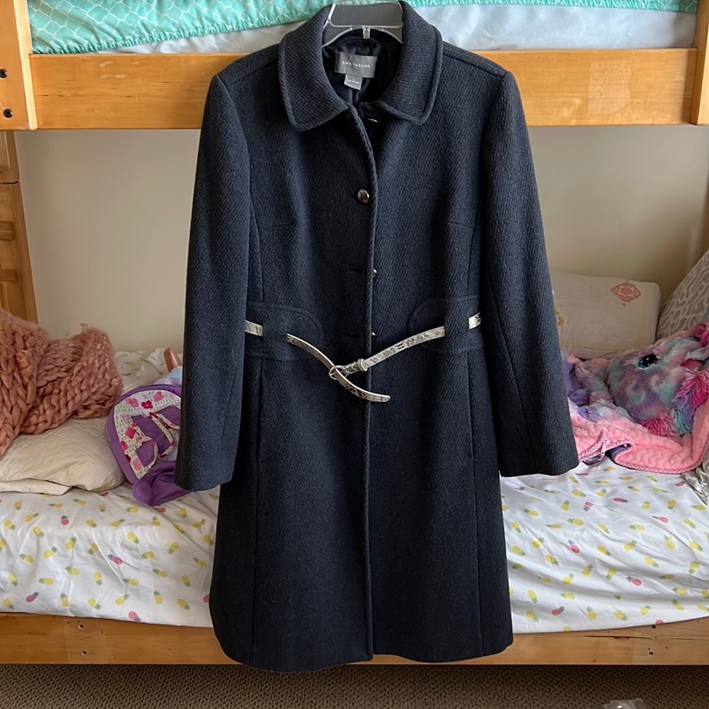Grey long coat